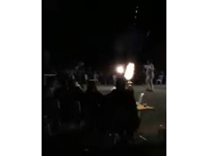 Bir kişinin ölümüne neden olan düğün magandaları silahları böyle ateşledi