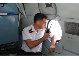 Bursa'da helikopterli trafik denetimi