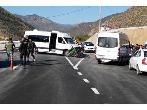 Gümüşhane’de trafik kazası: 1 yaralı