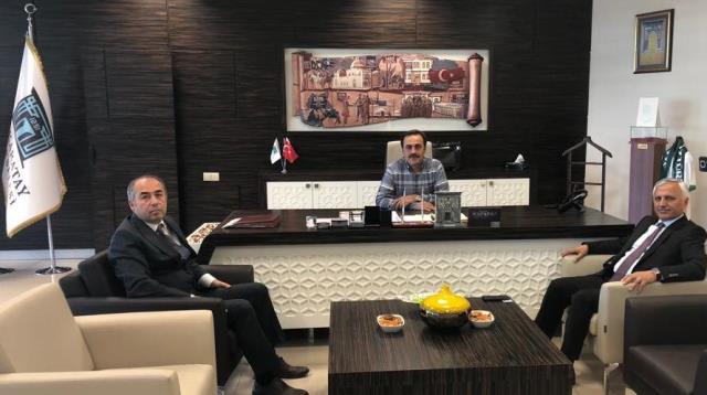 Yücel’den Öztürk’e, ziyaret
