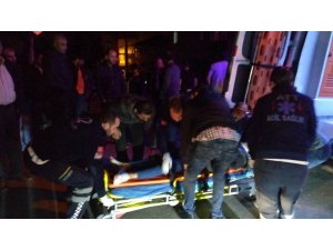 Motosikletle otomobil çarpıştı: 1 yaralı