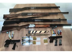 Silah kaçakçılığı operasyonunda 11 gözaltı