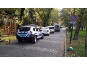 Kültürpark içerisinde sıcak dakikalar