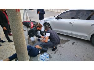 Feci kaza güvenlik kamerasında