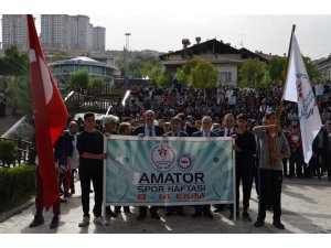 Malatya’da Amatör Spor Haftası başladı