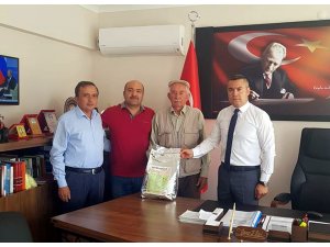 Beypazarı'nda çiftçilere tarım ilacı desteği