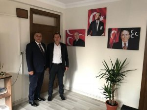 MHP Başkan aday adayı bıyık’a hayırlı olsun ziyareti