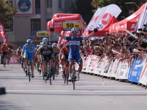 54. Cumhurbaşkanlığı Türkiye Bisiklet Turunda Konya etabı Richeze'nin