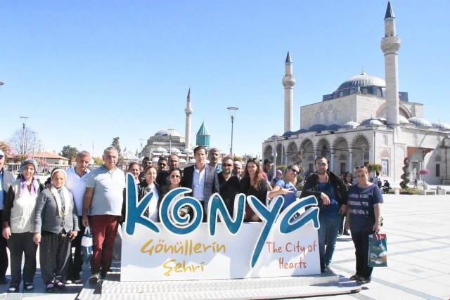 Şehit aileleri, Konya'yı gezdi