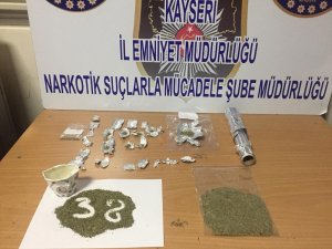 Kayseri’de uyuşturucu operasyonları: 11 gözaltı
