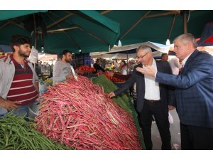 Başkan Yaralı’dan pazar denetimi