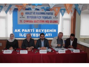 AK Parti Beyşehir Teşkilatında Danışma Toplantısı yapıldı