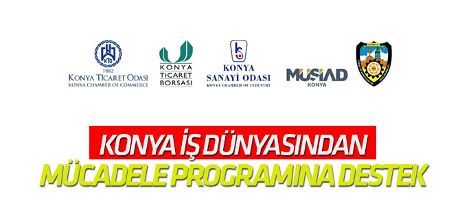 Konya İş Dünyasından, Enflasyonla Topyekun Mücadele Programına Destek