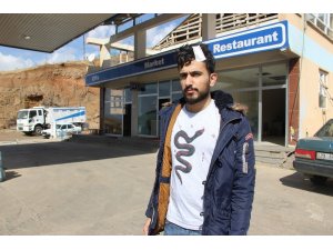 Hırsızlar tarafından "Levye" ile darp edildi