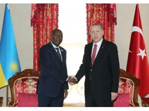 Cumhurbaşkanı Erdoğan, Ruanda Başbakanı Ngirente ile bir araya geldi