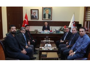 Vali Çakacak, TSYD Eskişehir şubesini kabul etti