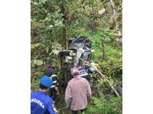 Giresun’da trafik kazası: 2 yaralı