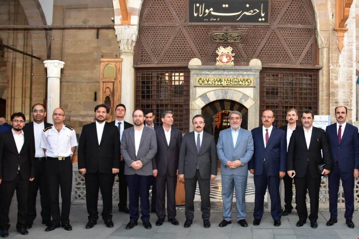 İran İçişleri Bakanı Fazli Konya'da