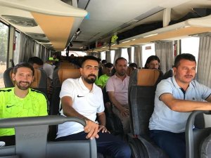 Karaköprü Belediyespor Artvin’e hareket etti