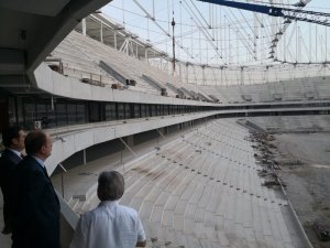 Spor Genel Müdürü Baykan, Yeni Adana Stadı’nı inceledi