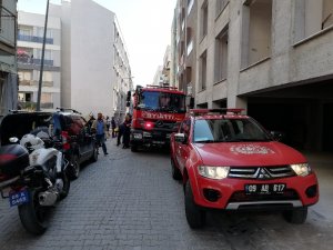 Aydın’daki bodrum yangını korkuttu