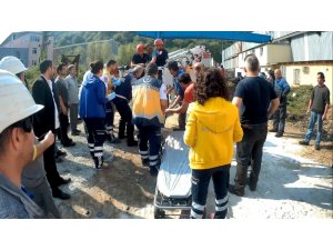 Elektrik akımına kapılan işçi ağır yaralandı