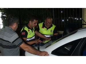Manavgat Trafik ekiplerinden Üniversite çevresinde sıkı denetim