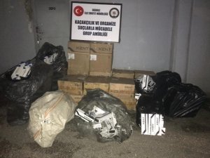 Van’da 13 bin 500 paket kaçak sigara ele geçirildi