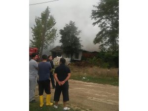 İnegöl’de korkutan yangın