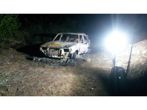 Aydın’da araç içerisinde yanmış ceset bulundu