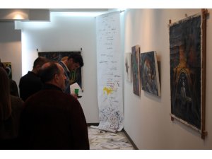 "Kelimenin Kalbi" sergisi Sırbistan'da açıldı