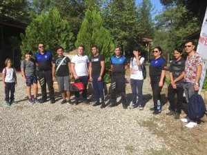 Antalya polisinden öğrencilere rafting