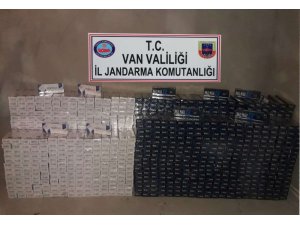 Jandarma ekipleri 25 bin 150 paket kaçak sigara ele geçirdi