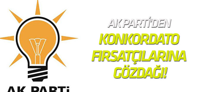 AK Parti'den Konkordato fırsatçılarına gözdağı!
