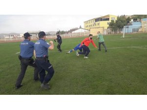 Mardin 1. Amatör Ligi maçında kavga