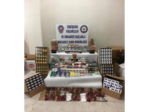 Eskişehir’de kaçakçılık operasyonu