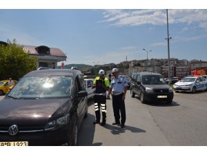 Alaplı’da 715 sürücüye 21 bin lira ceza