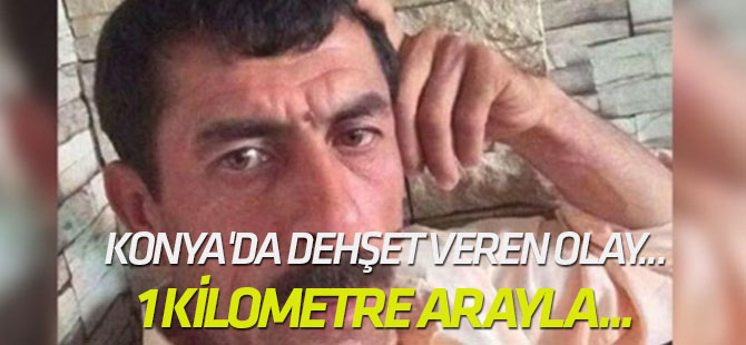 Tarlada 1 kilometre arayla ölü bulundular!