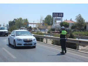 Manavgat’ta 9 ayda bin 60 araç trafikten men edildi