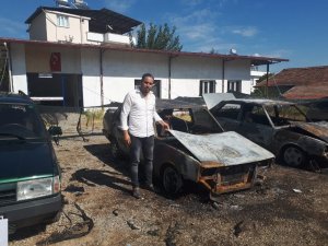 Bozdoğan’da araç kundaklama olayı
