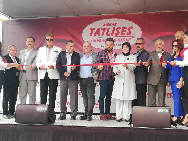 Tatlıses Lahmacun Meram'da açıldı