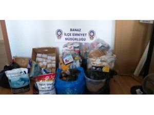 Uşak’ta kaçak tütün ve sigara operasyonu