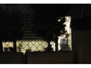 Polis konsolosluktan kamerayla görüntü aldı