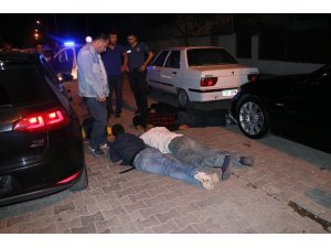 Plakaları olmayan araç kovalama sonucu yakalandı, araçta ruhsatsız silah çıktı