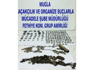 Fethiye’de tarihi eser operasyonu