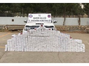 Mardin’de 8 bin 434 paket kaçak sigara ele geçirildi
