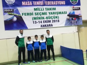 Selçuklu Belediyespor’dan masa tenisinde başarı