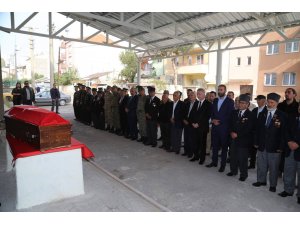 Kore gazisi son yolculuğuna uğurlandı