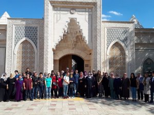 Konya gezisi engellileri çok mutlu etti