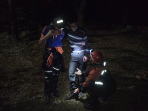 Uludağ’da kaybolan genç 4 saat sonra bulundu